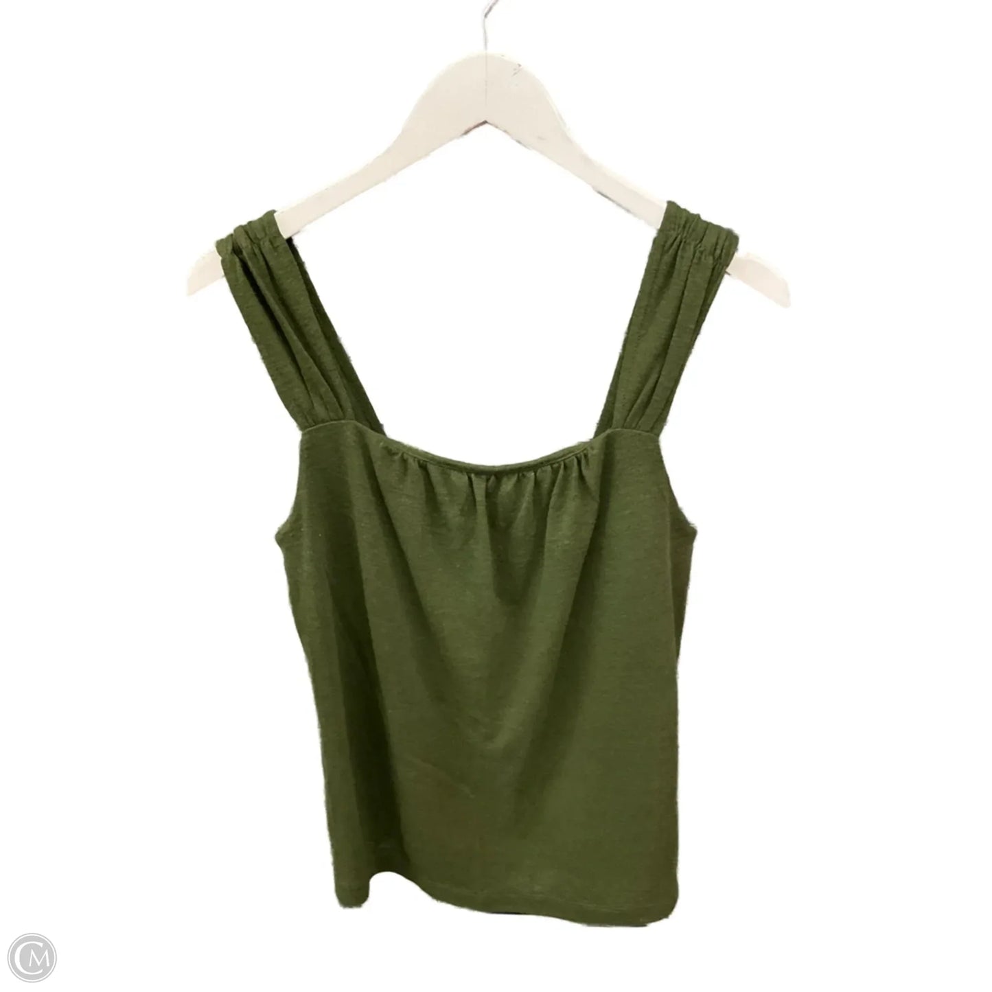 Top Sleeveless By Banana Republic In Green, Size: Xs