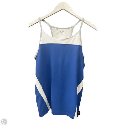 Athletic Tank Top By Champion In Blue, Size: Xl
