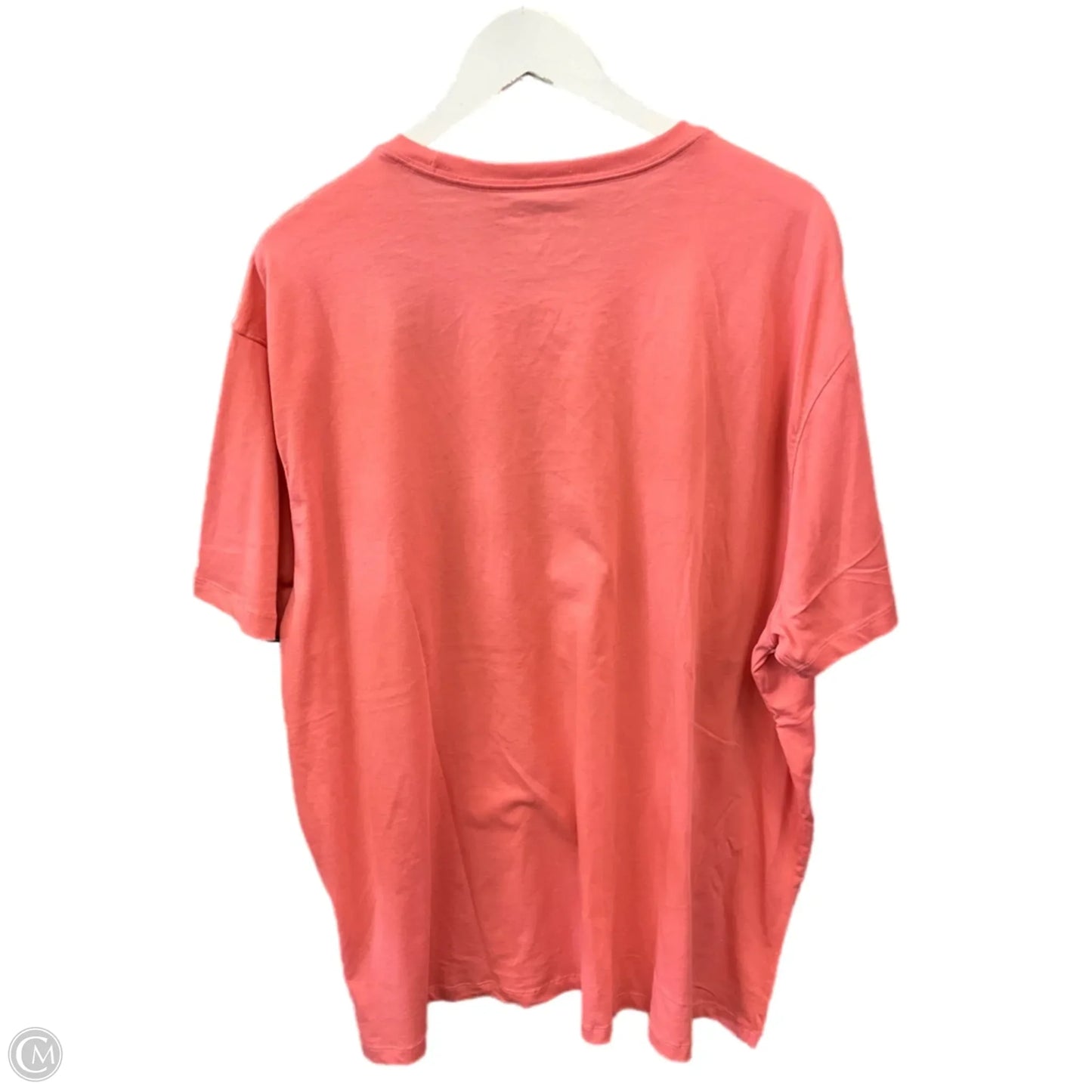 Top Short Sleeve By Michael By Michael Kors In Peach, Size: 3x