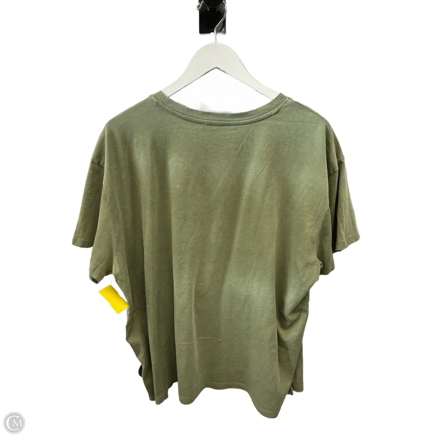 Top Short Sleeve By Maurices In Green, Size: 1x
