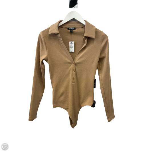 Bodysuit By Express In Brown, Size: S