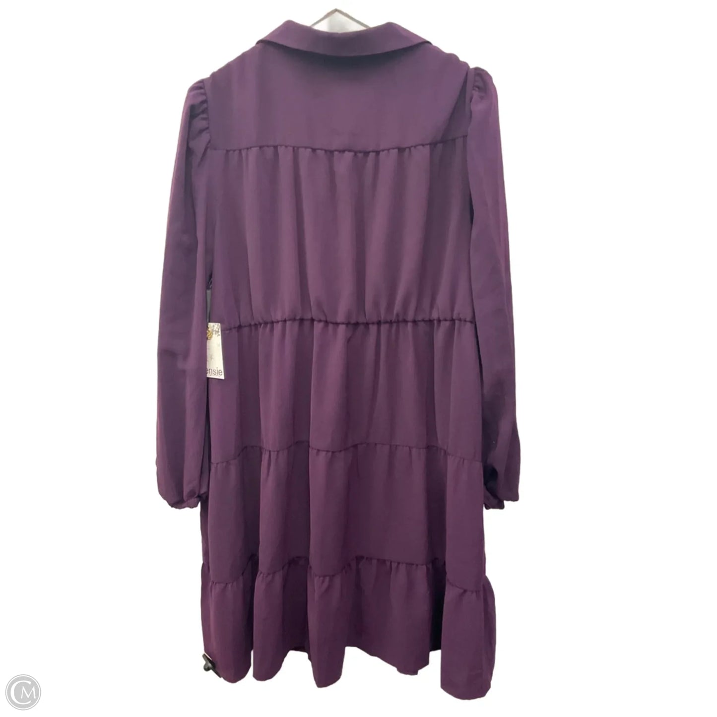 Dress Casual Short By Kensie In Purple, Size: L
