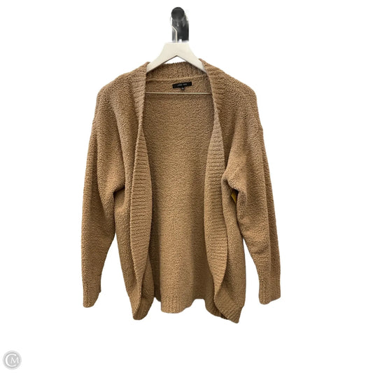 Cardigan By Love Tree In Tan, Size: L