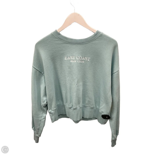 Sweatshirt Crewneck By Old Navy In Aqua, Size: M
