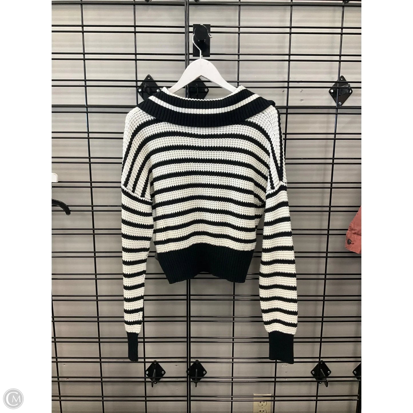 Sweater By So In Black & White, Size: L