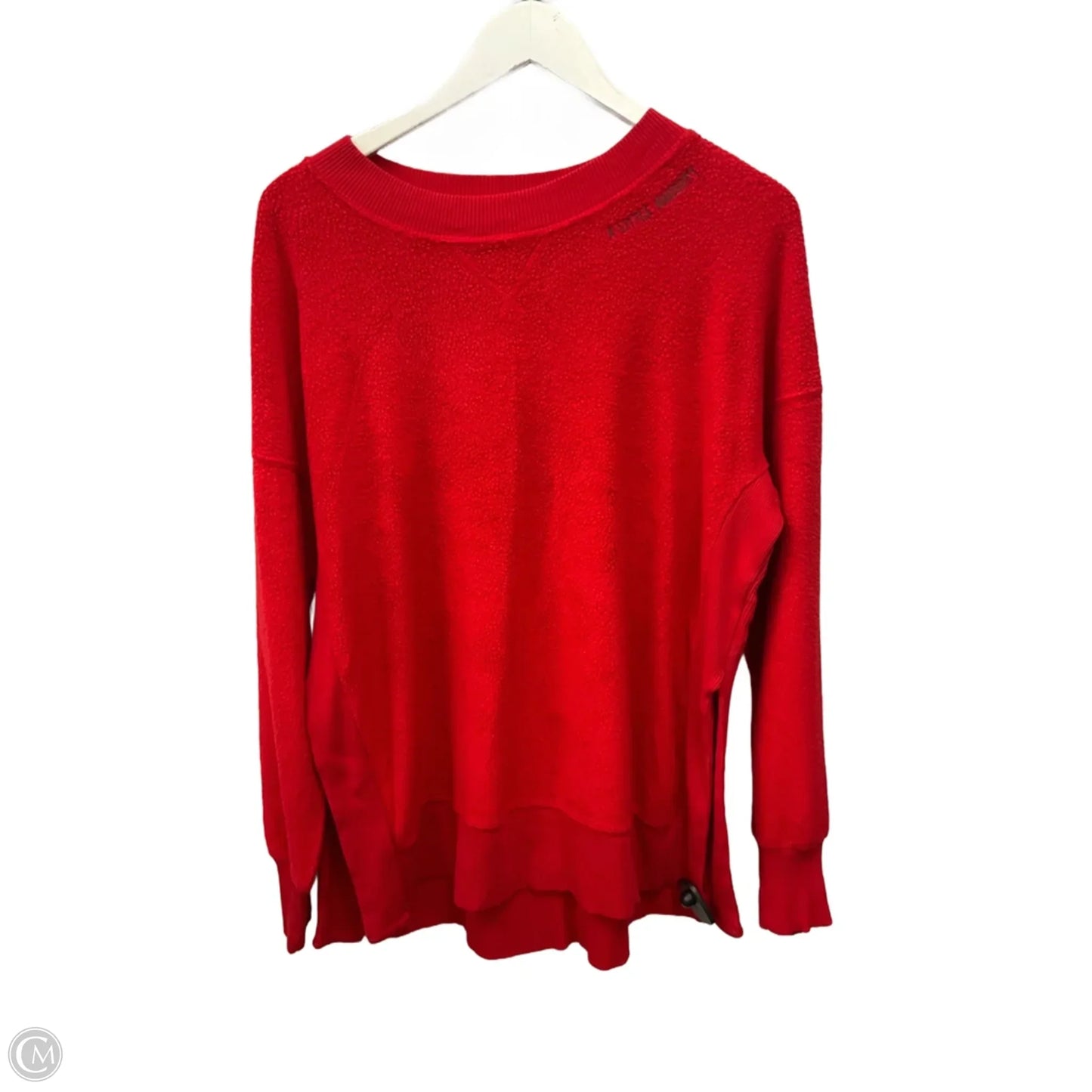 Top Long Sleeve By Aerie In Red, Size: M