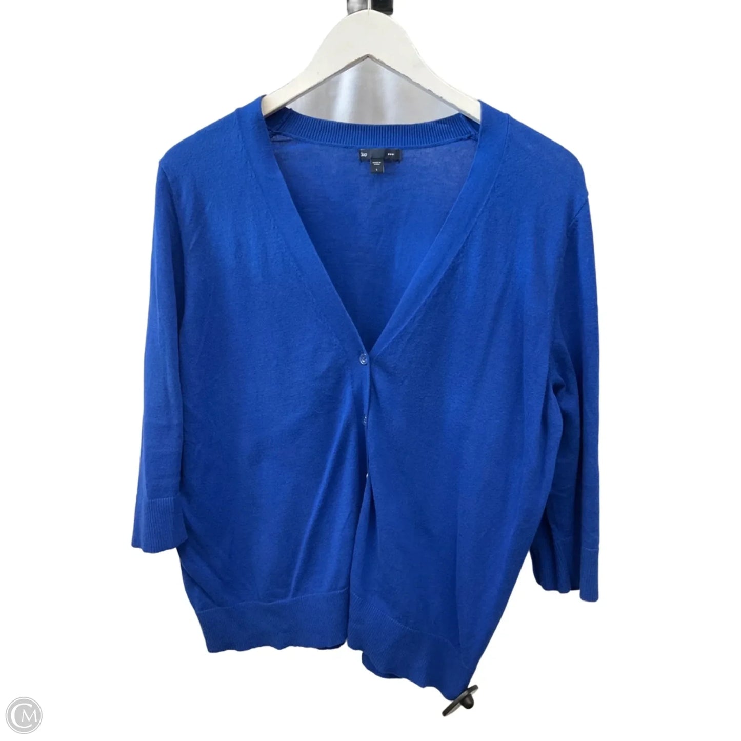 Cardigan By Gap In Blue, Size: L