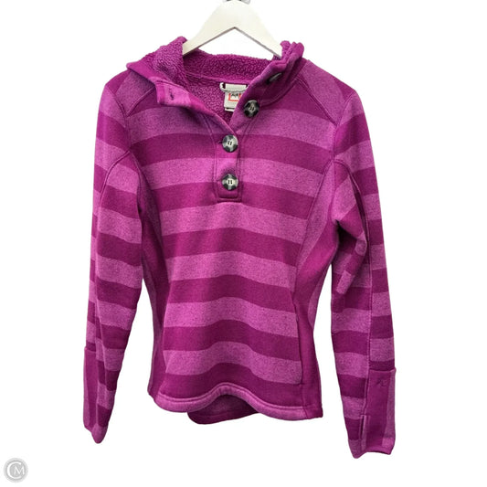 Athletic Sweatshirt Hoodie By Avalanche In Purple, Size: M