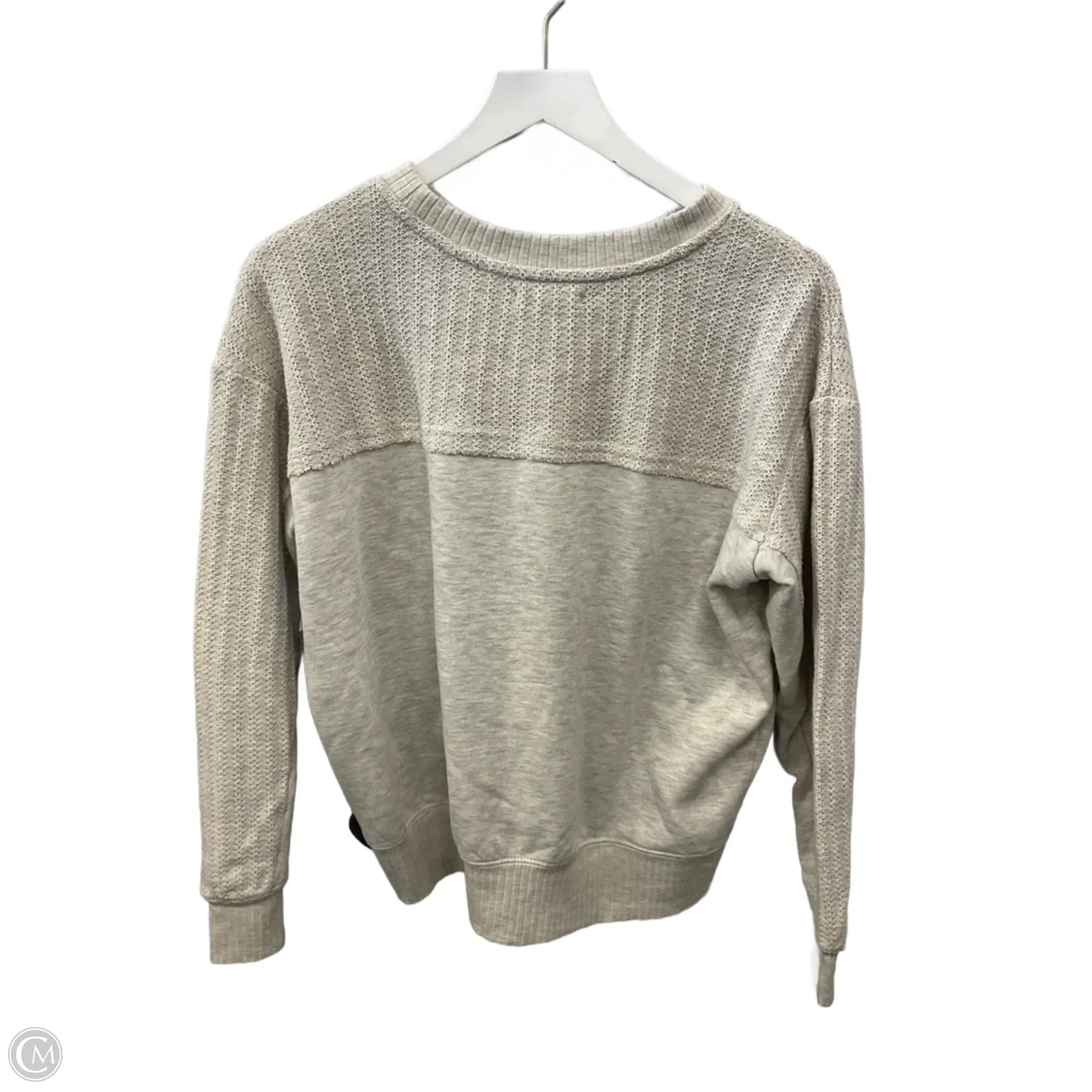 Top Long Sleeve By Maurices In Beige, Size: M