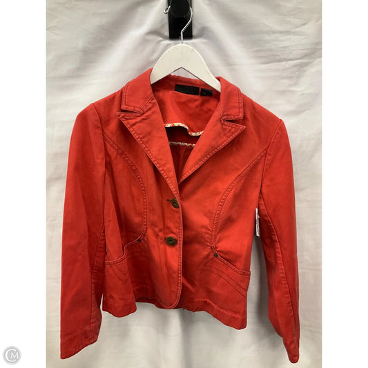 Blazer By Relativity In Orange, Size: M