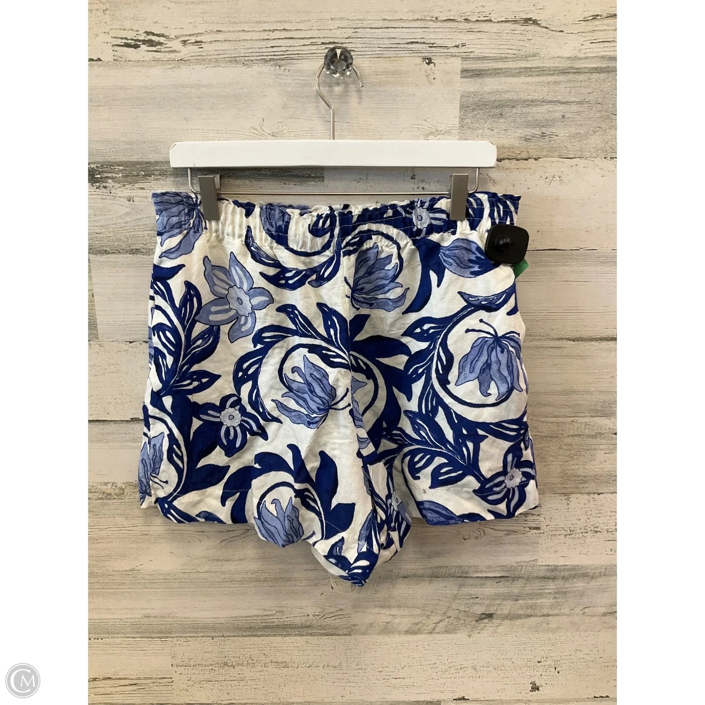 Shorts By H&m In Blue & White, Size: M