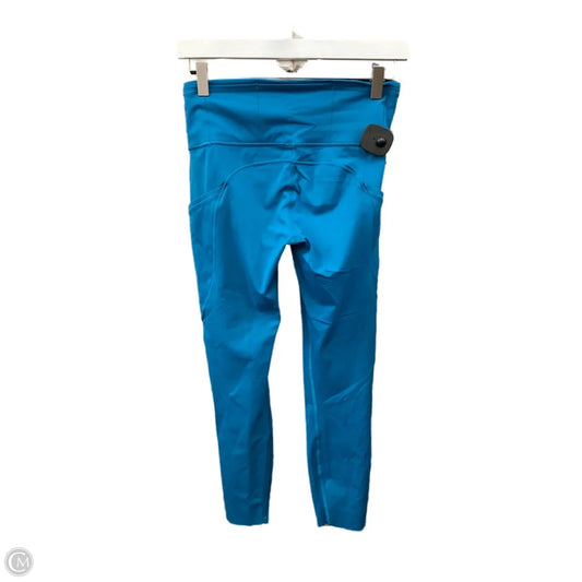Athletic Leggings By Lululemon In Blue, Size: 0