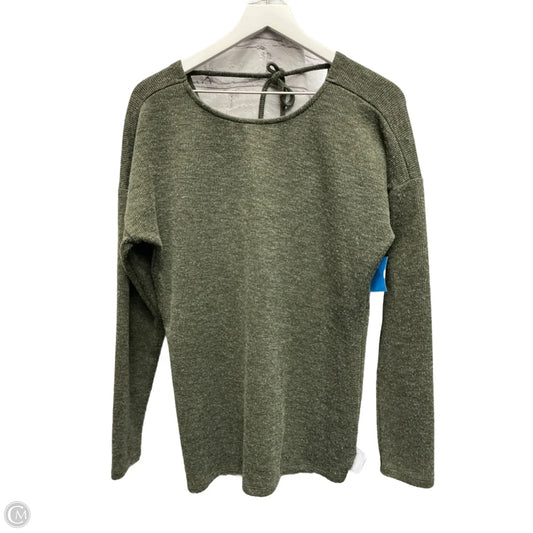 Top Long Sleeve By Doe & Rae In Green, Size: M