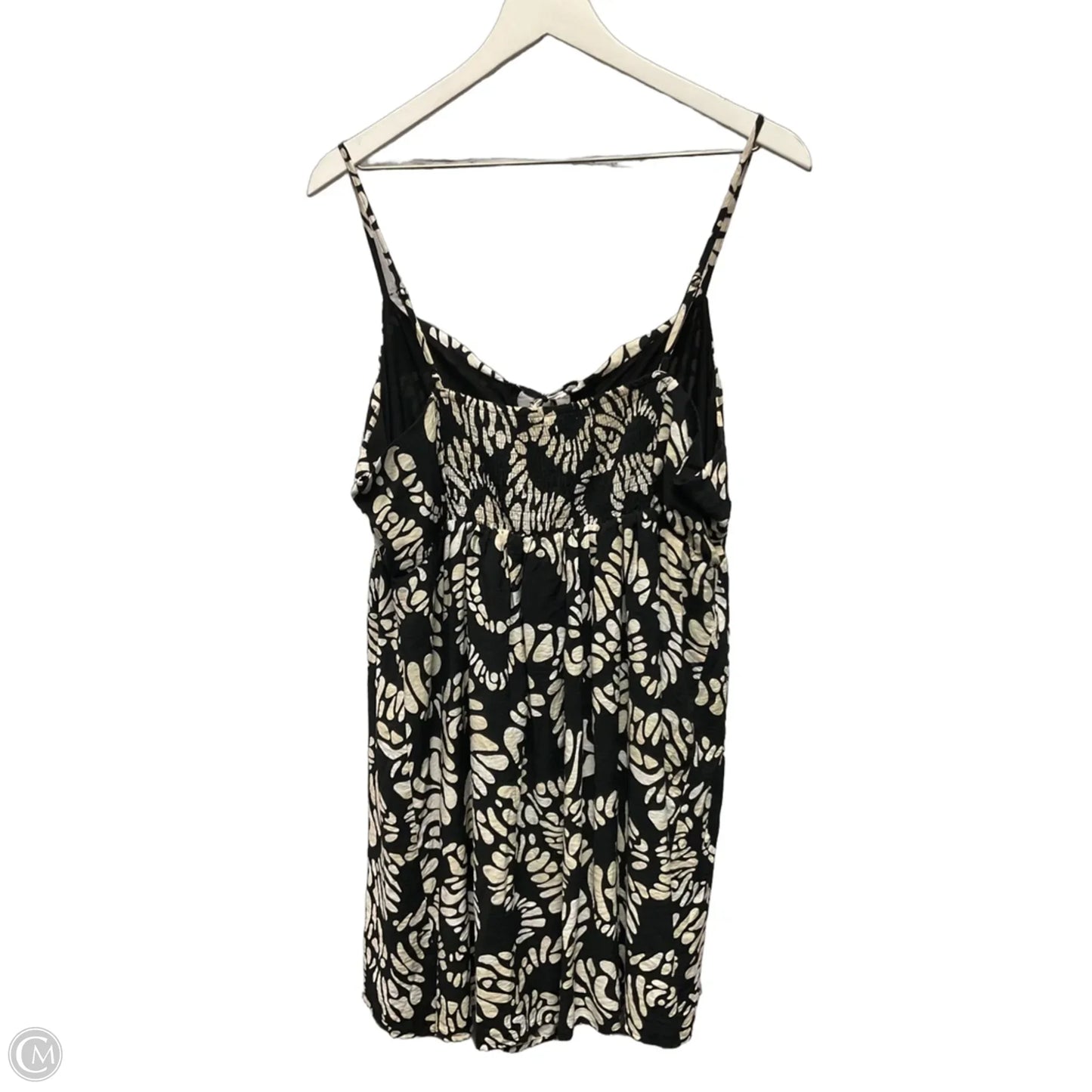 Tunic Short Sleeve By Nine West In Black, Size: Xxl