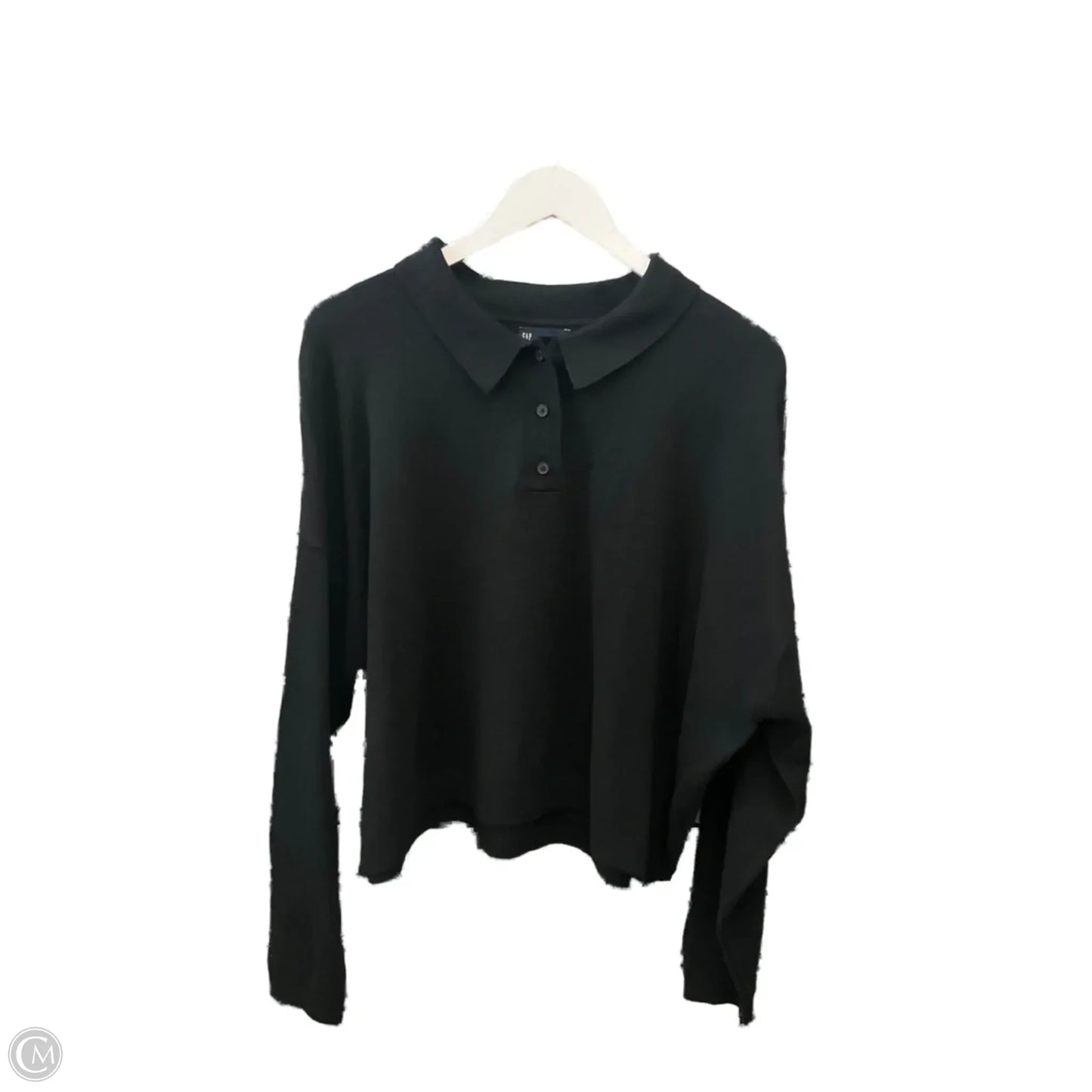 Sweater By Gap In Black, Size: Xl