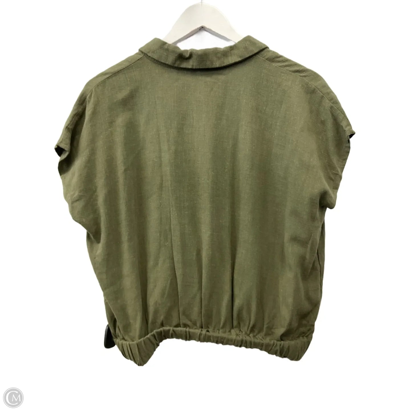 Top Short Sleeve By Maurices In Green, Size: S
