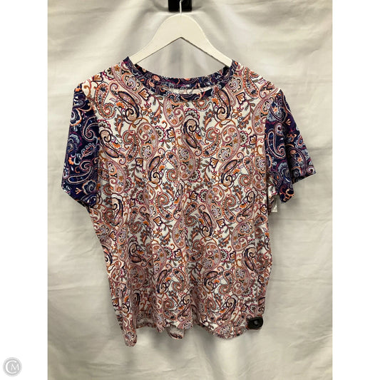 Top Sleeveless By Lands End In Multi-colored, Size: L