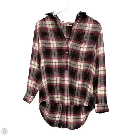 Top Long Sleeve By Beachlunchlounge In Purple, Size: M