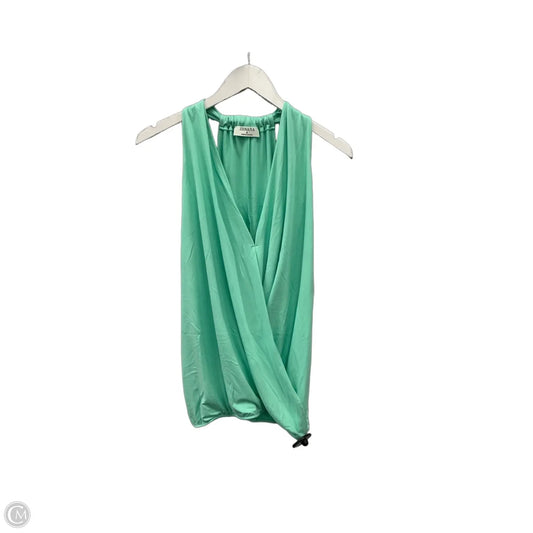 Top Sleeveless By Zenana In Green, Size: S