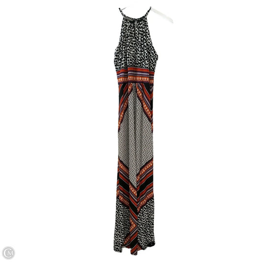 Dress Casual Maxi By Roz And Ali In Black & White, Size: S