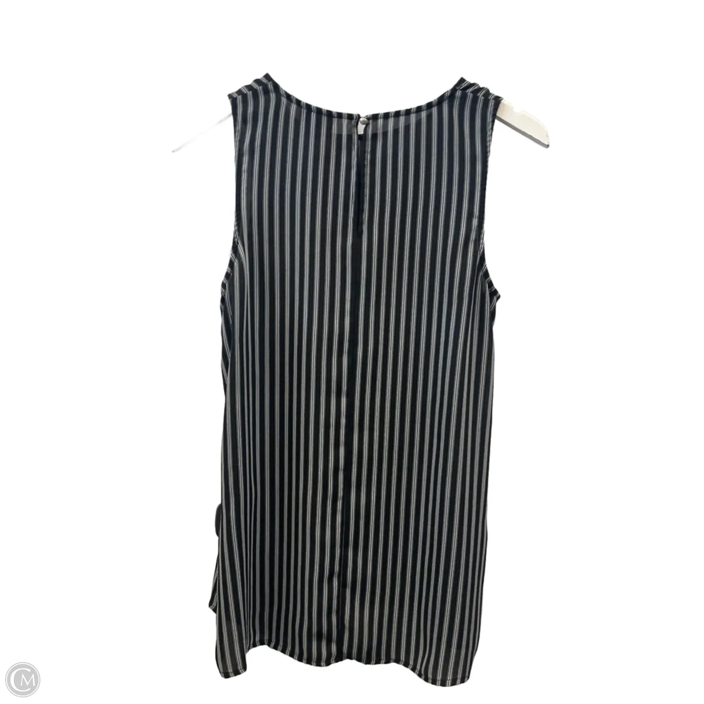 Top Sleeveless By Who What Wear In Black, Size: S