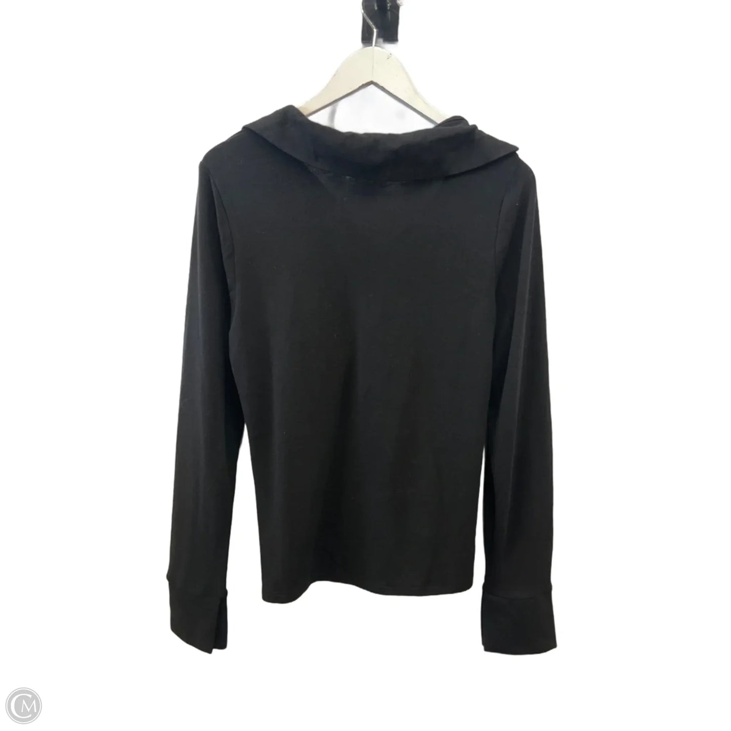 Top Long Sleeve Basic By Old Navy In Black, Size: L