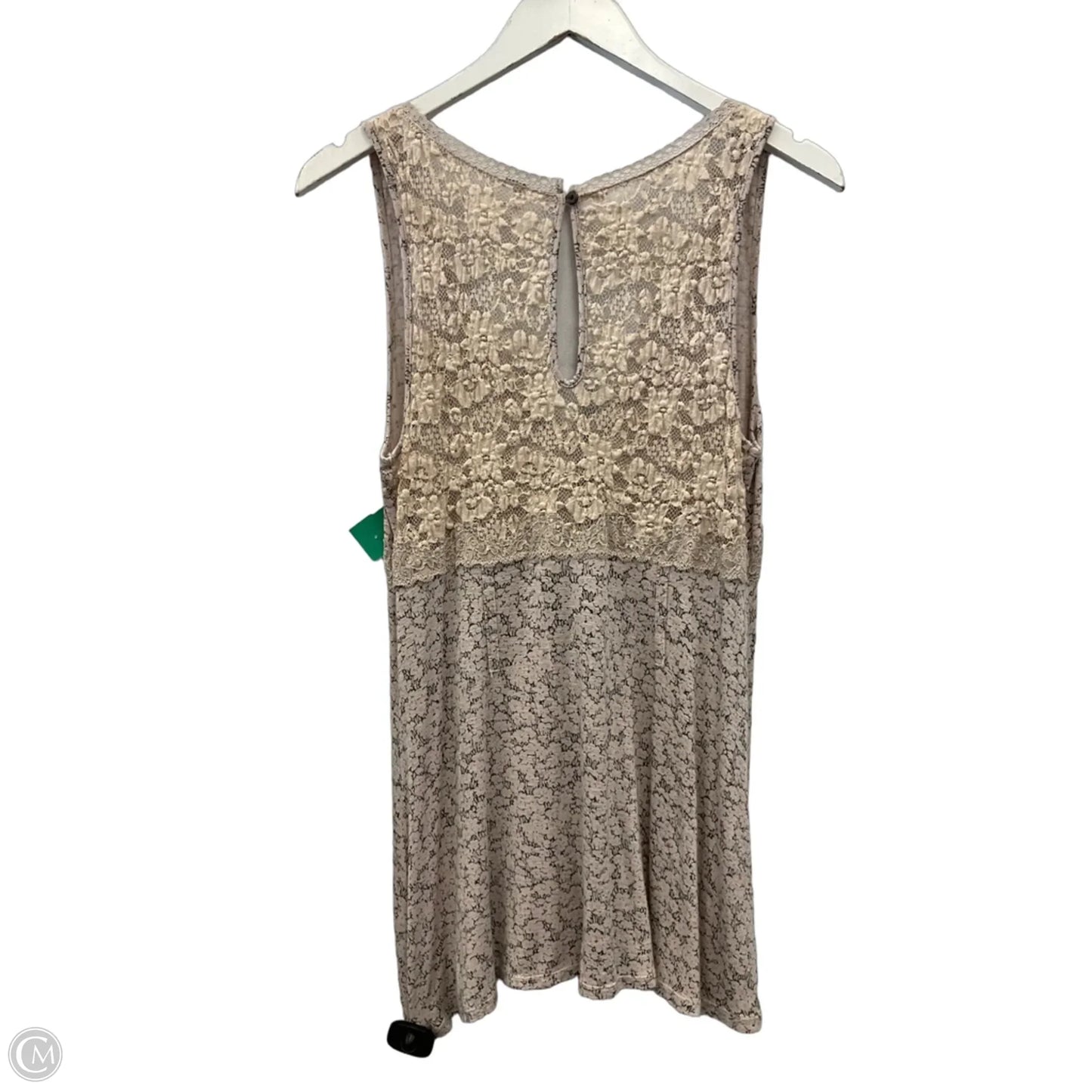 Top Sleeveless By Free People In Pink, Size: L