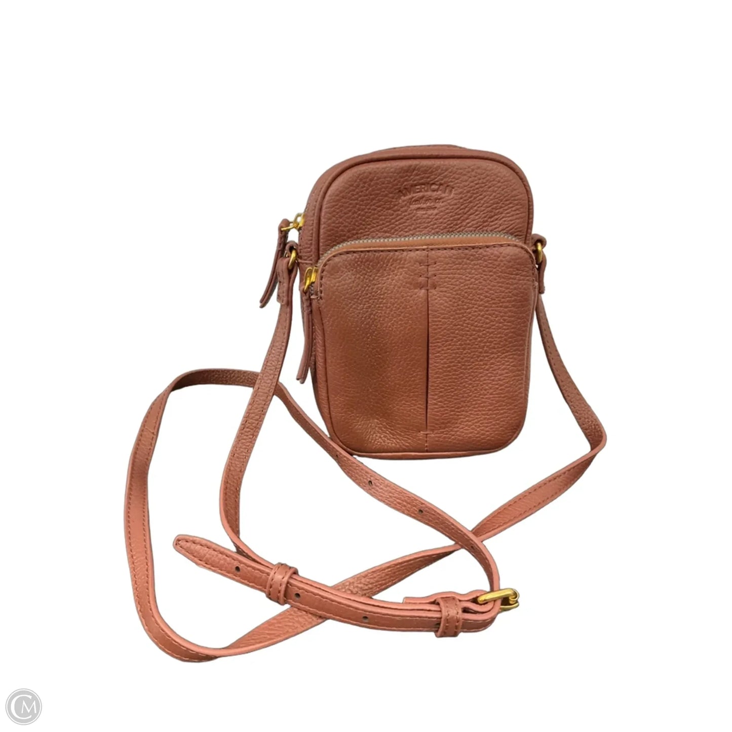 Crossbody Leather By Clothes Mentor, Size: Small