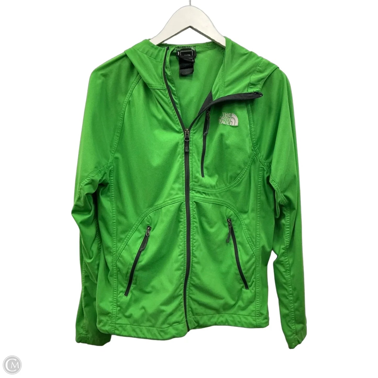 Athletic Jacket By The North Face In Green, Size: S