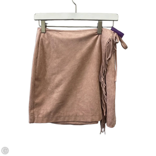 Skirt Mini & Short By Kittenish In Pink, Size: 8
