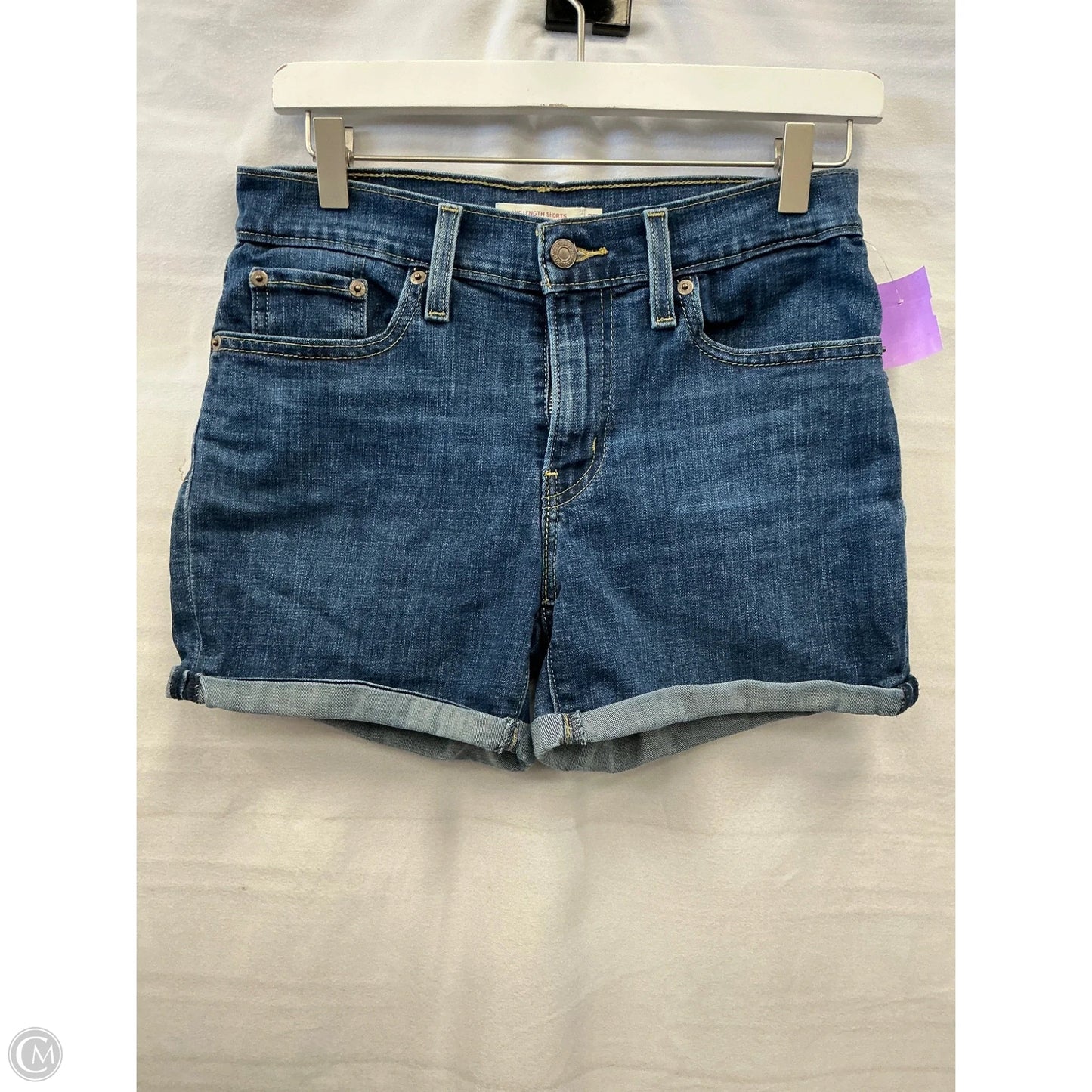 Shorts By Levis In Blue Denim, Size: 4