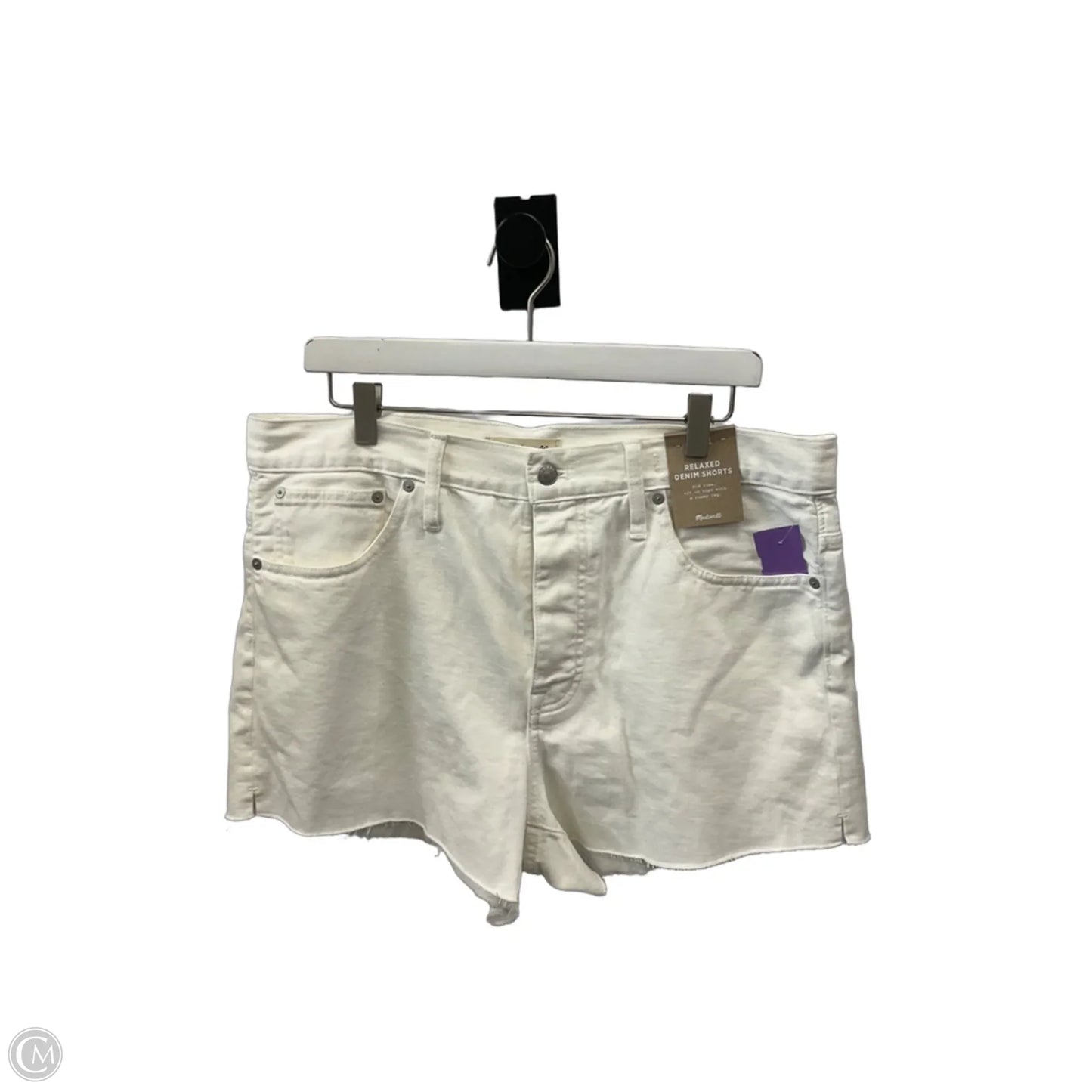 Shorts By Madewell In White, Size: 12