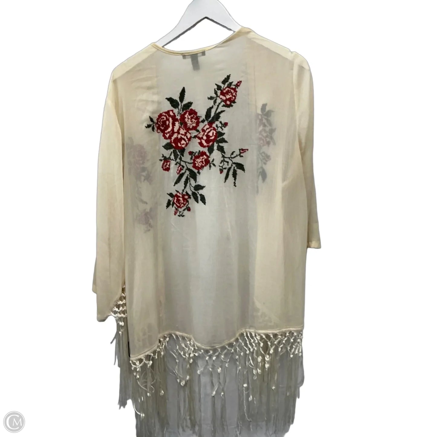 Kimono By Torrid In Cream, Size: L