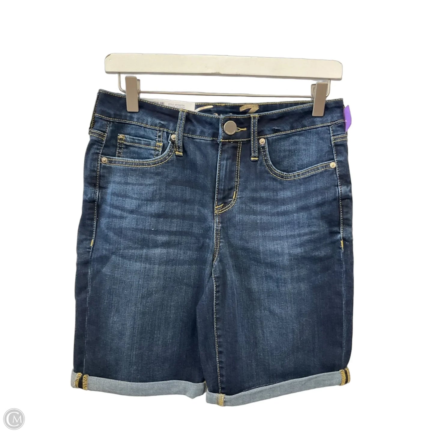 Shorts By Seven 7 In Blue Denim, Size: 4