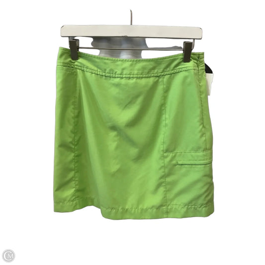 Skirt Mini & Short By Izod In Green, Size: 8