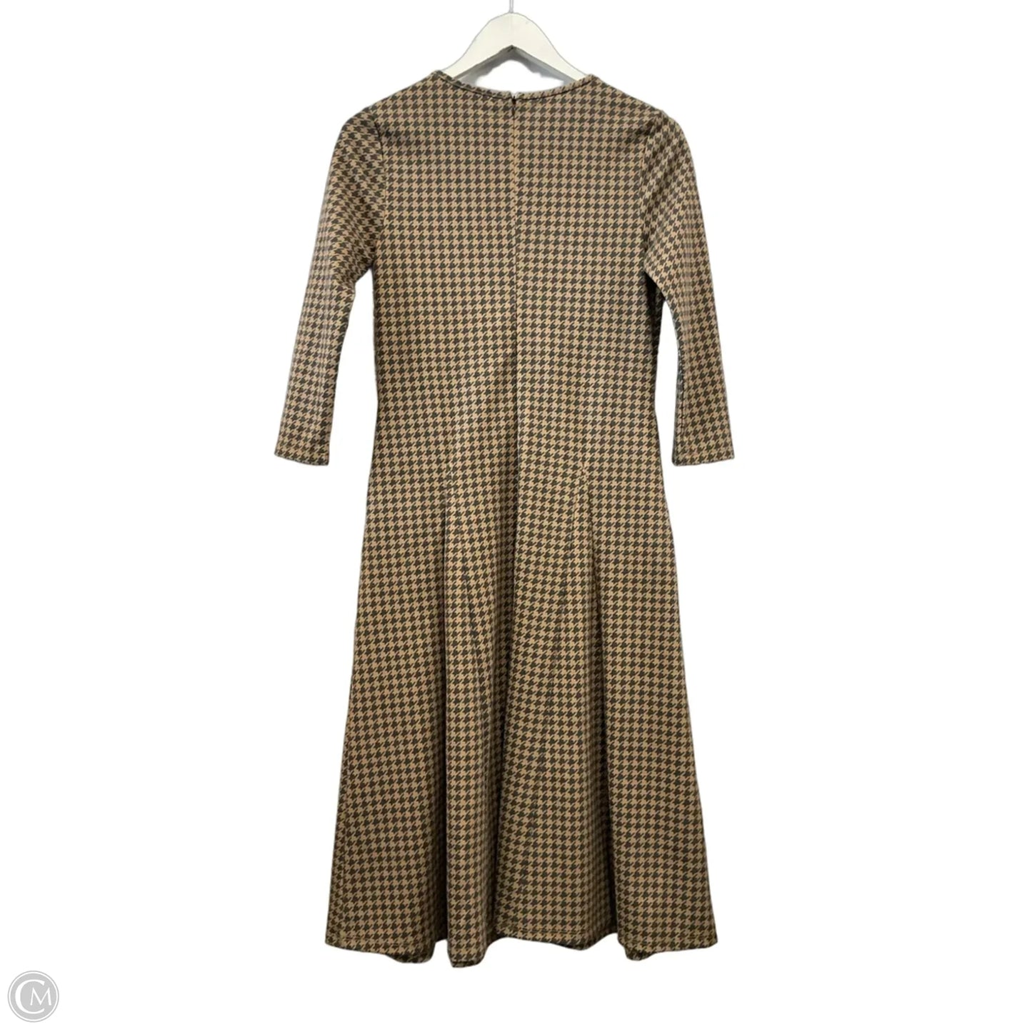 Dress Casual Midi By 89th And Madison In Brown, Size: Xs