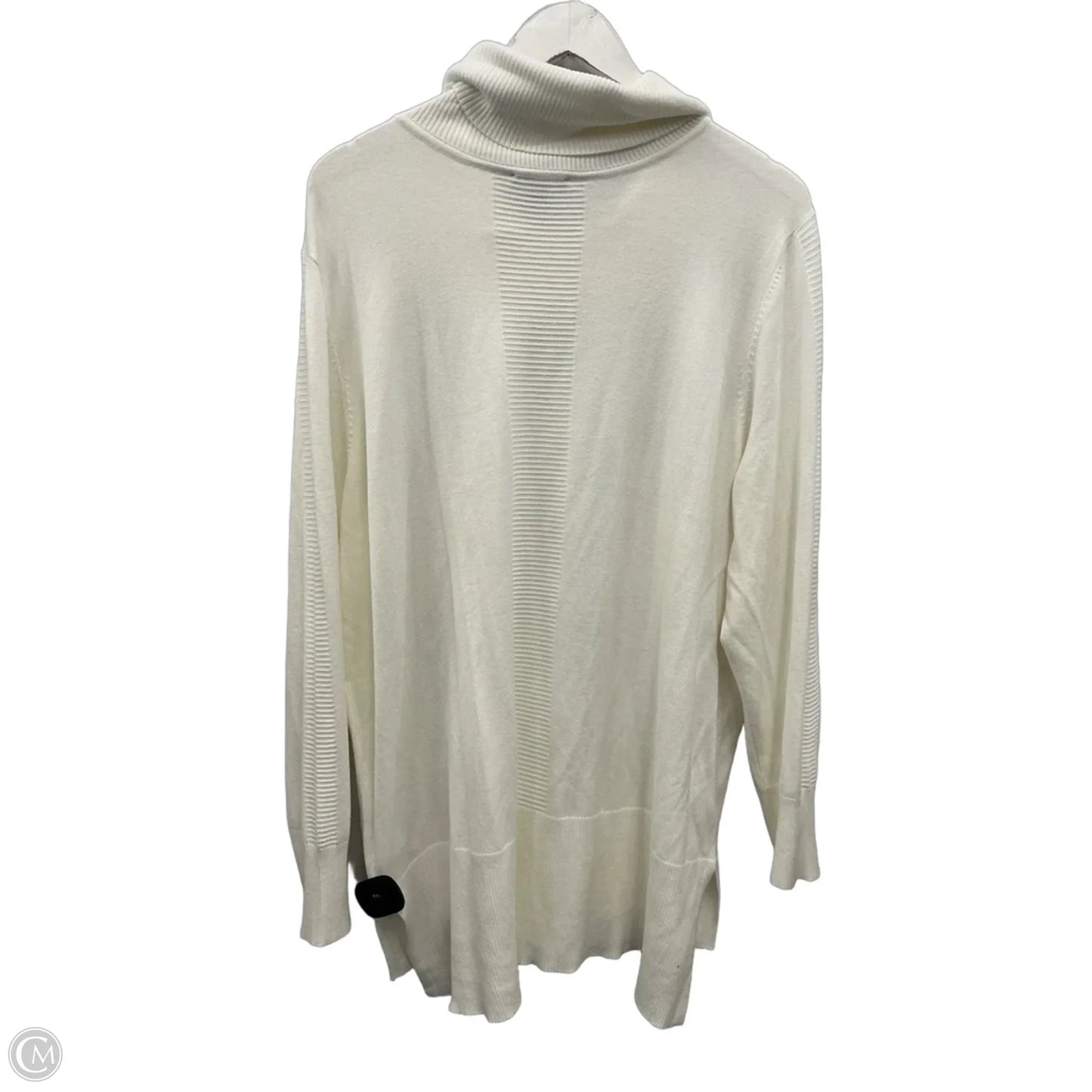 Top Long Sleeve By Tribal In Cream, Size: Xxl