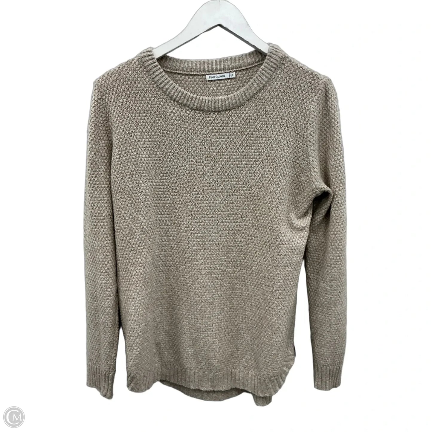 Sweater By Pink Clover In Beige, Size: M