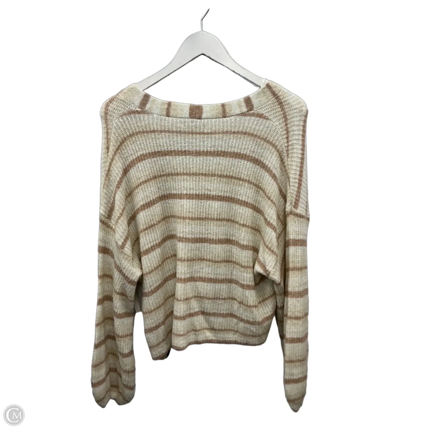 Sweater By American Eagle In Cream, Size: M
