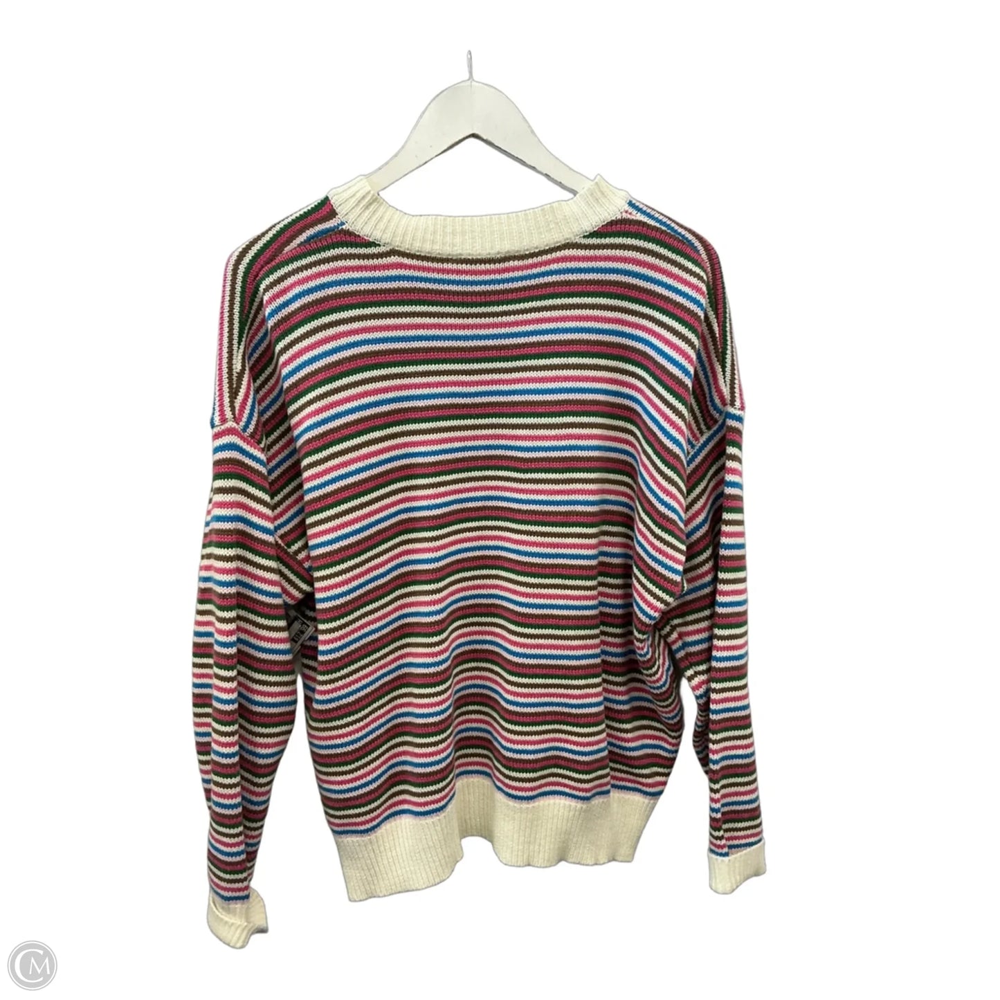 Cardigan By Le Lis In Striped Pattern, Size: M