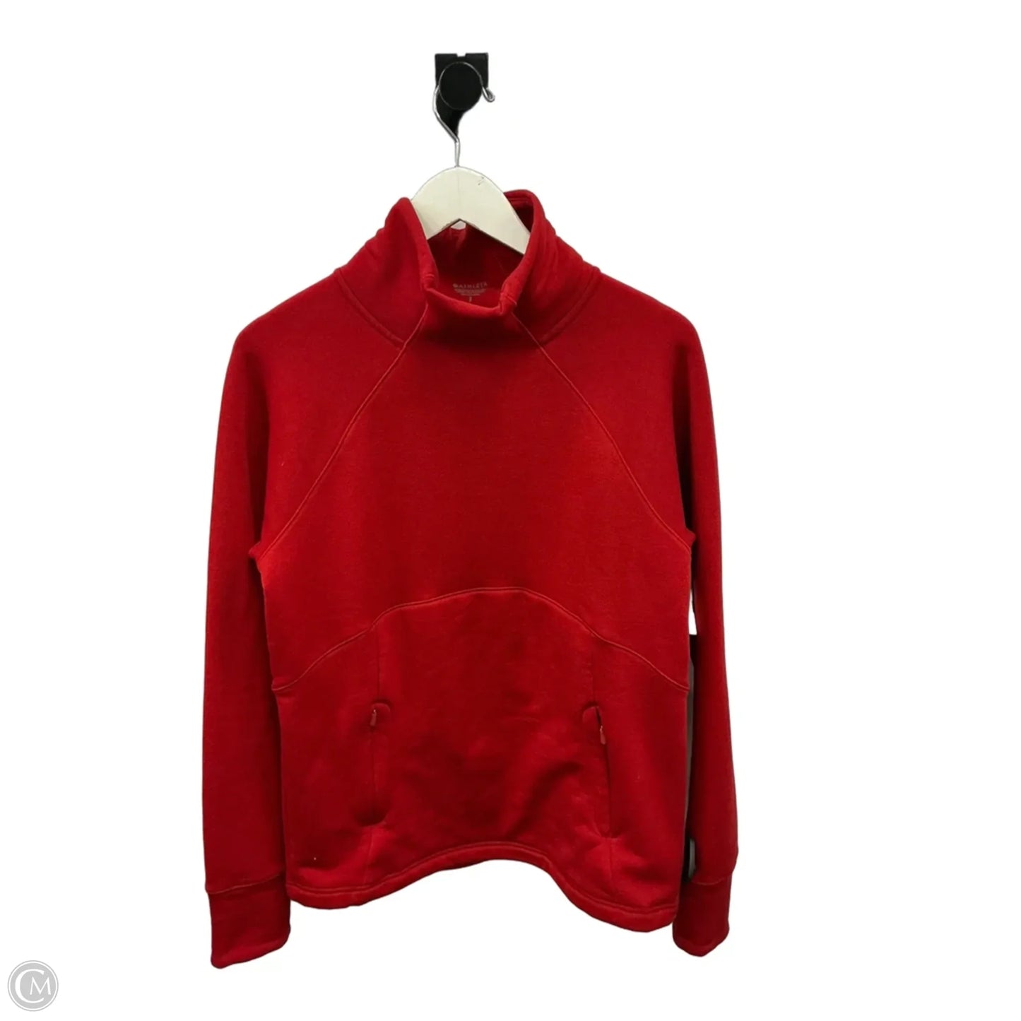 Sweatshirt Collar By Athleta In Red, Size: S