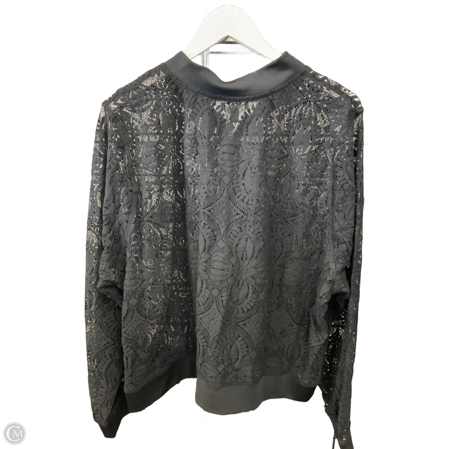 Jacket Shirt By Torrid In Black, Size: 3x