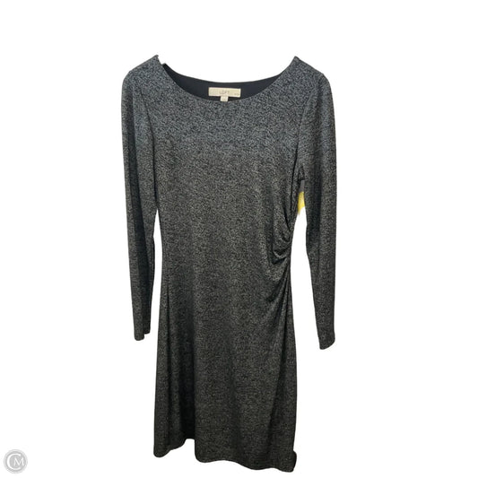 Dress Casual Midi By Loft In Black, Size: Sp