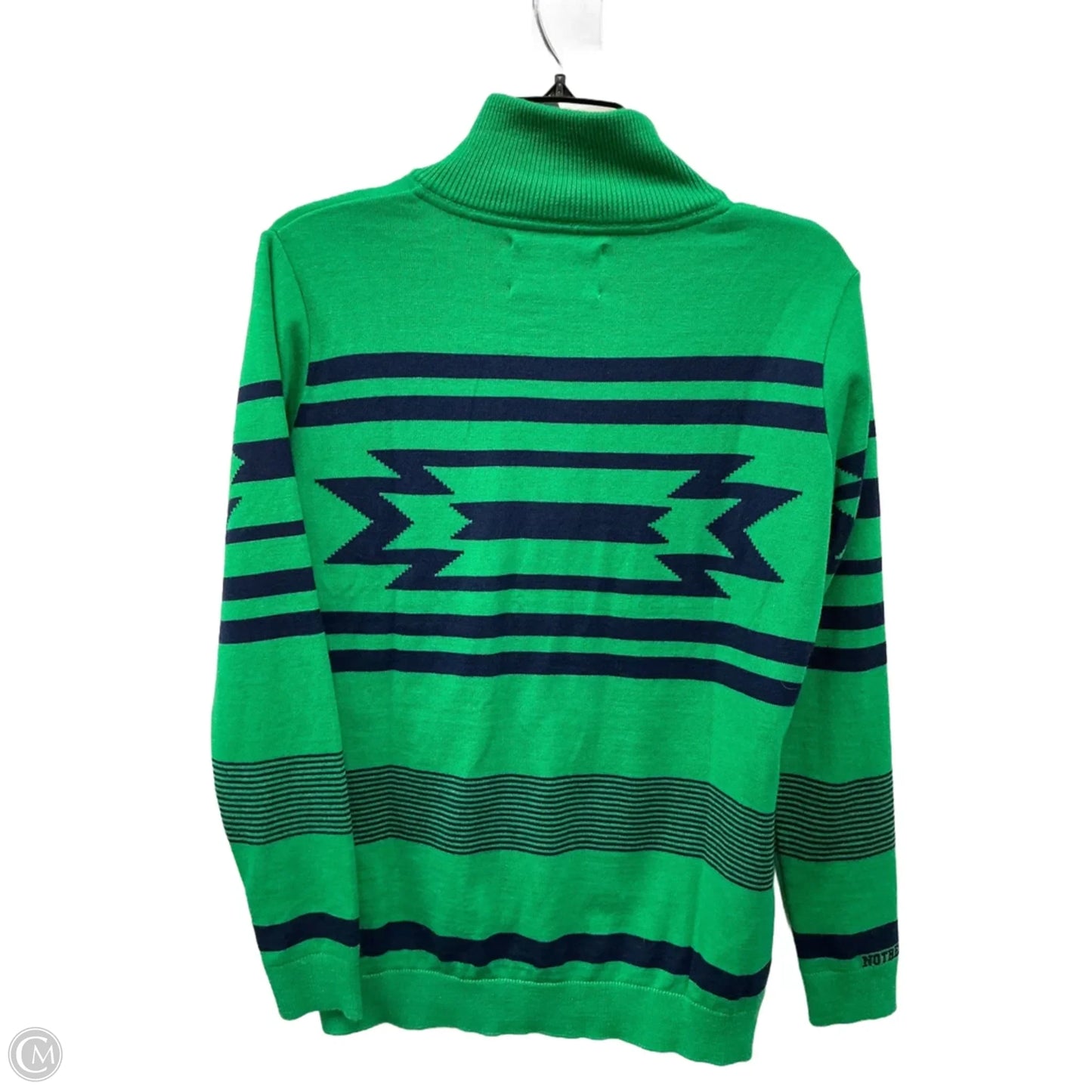 Athletic Sweatshirt Collar By Clothes Mentor In Green, Size: S