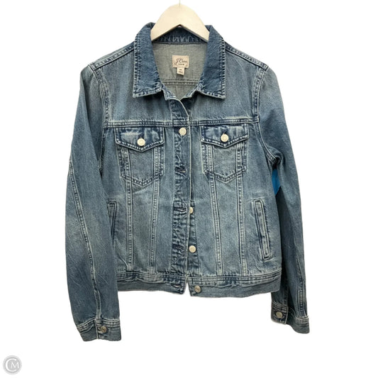 Jacket Denim By J. Crew In Blue Denim, Size: M