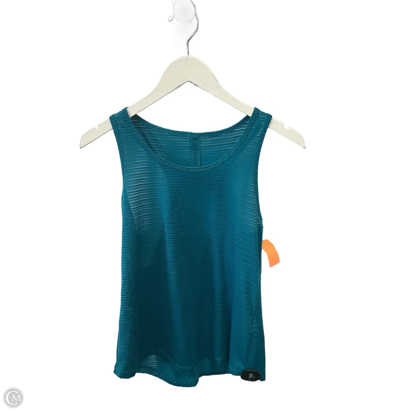 Athletic Tank Top By Clothes Mentor In Teal, Size: Xs