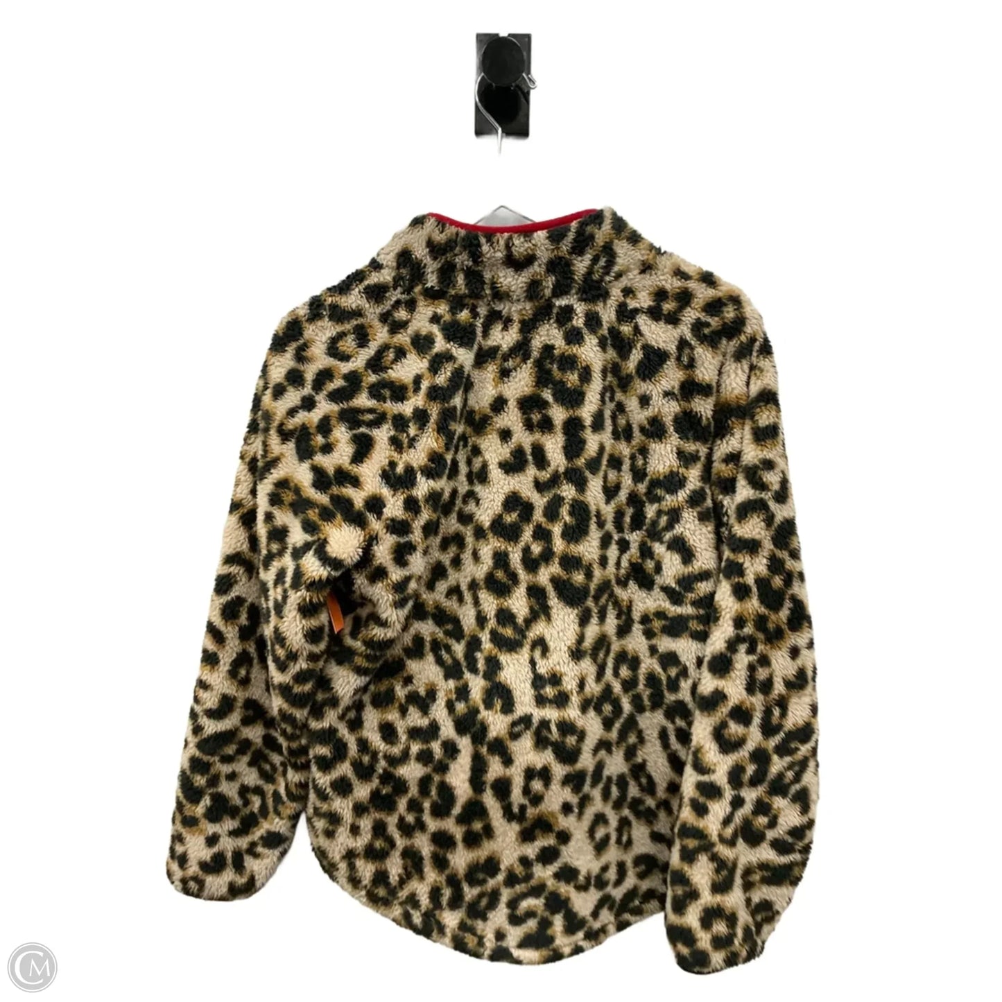 Sweatshirt Collar By Maurices In Animal Print, Size: L