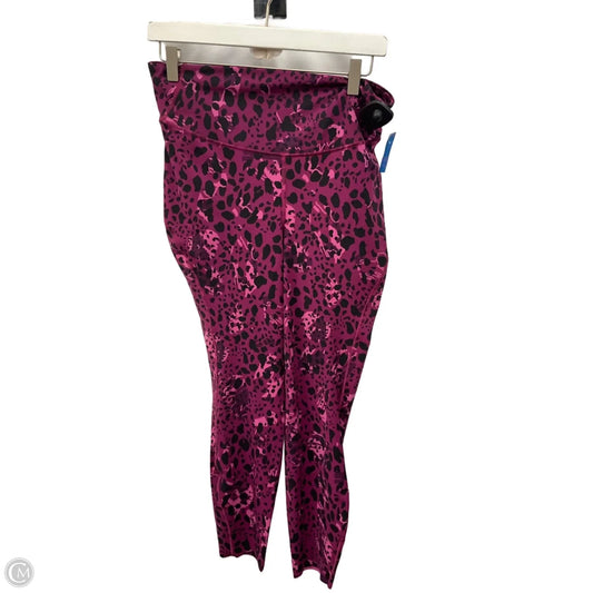 Athletic Leggings By Lululemon In Animal Print, Size: 10