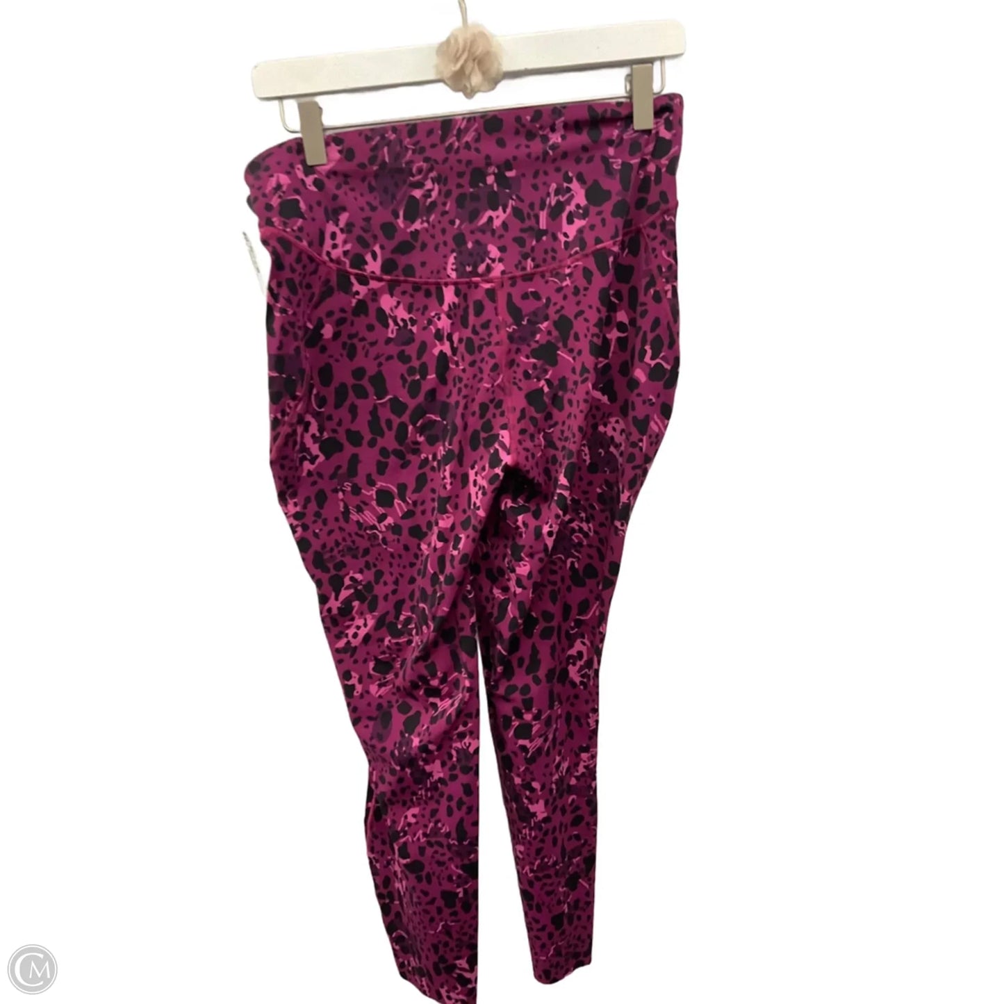 Athletic Leggings By Lululemon In Animal Print, Size: 10