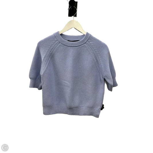 Sweater Short Sleeve By French Connection In Purple, Size: L